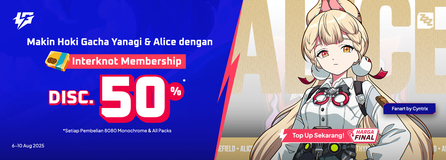 [ID] ZZZ Yanagi Alice 50 Interknot Membership